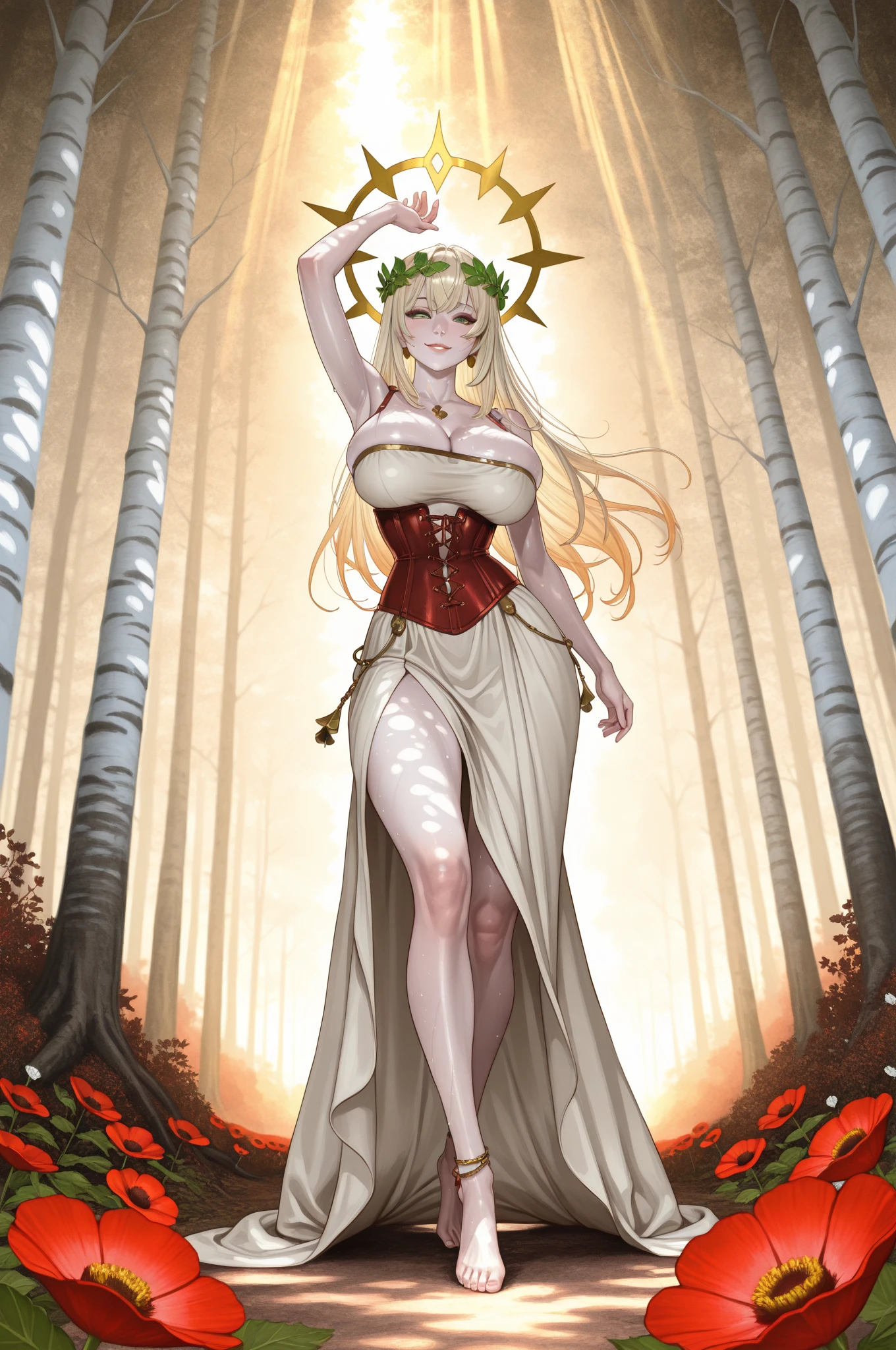 Elven Beauty Lures in Enchanted Birch Grove