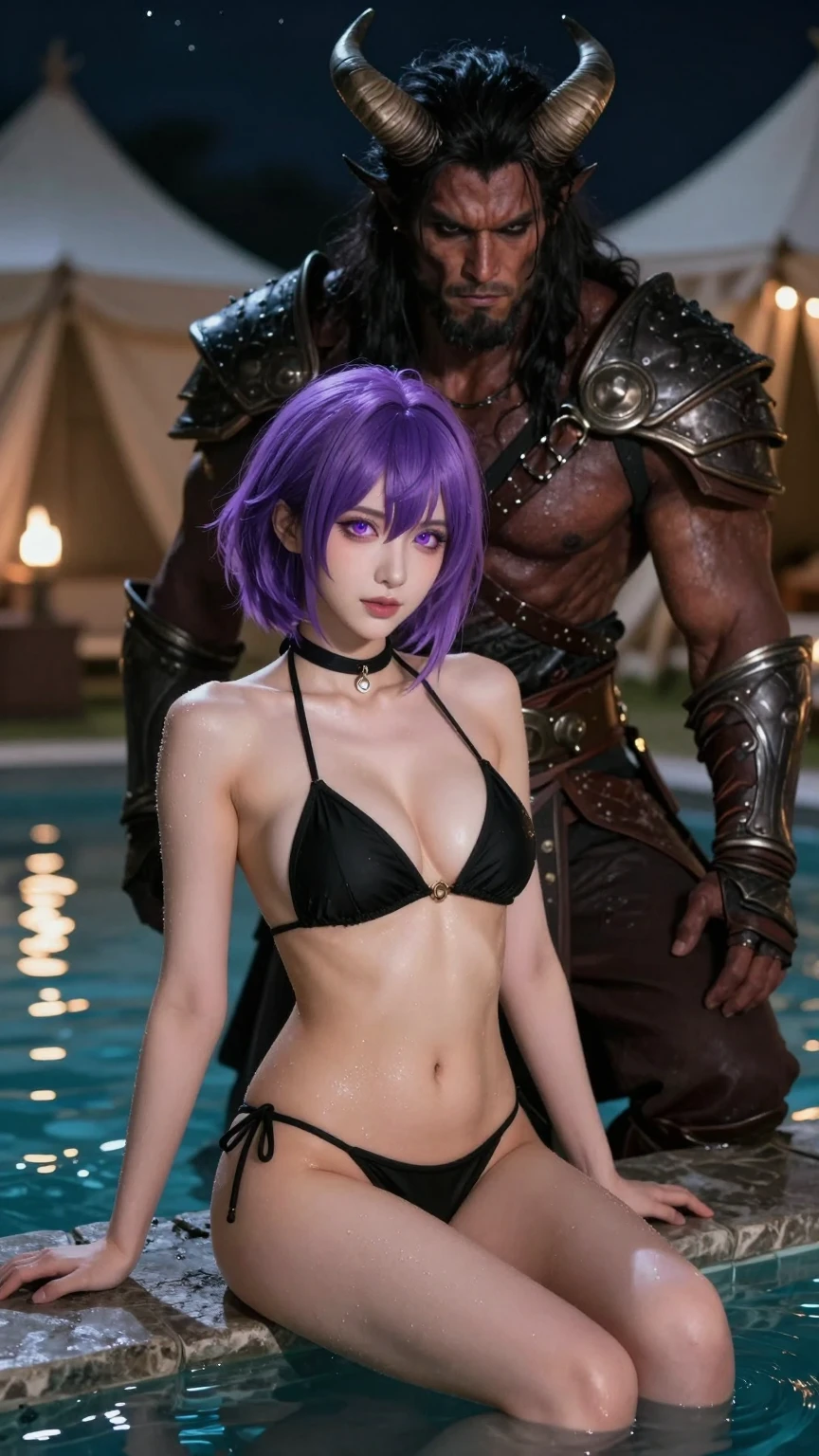 Horned Guardian and Midnight Pool Temptation