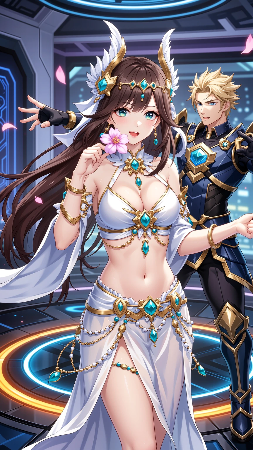 Futuristic Belly Dancer and Warrior