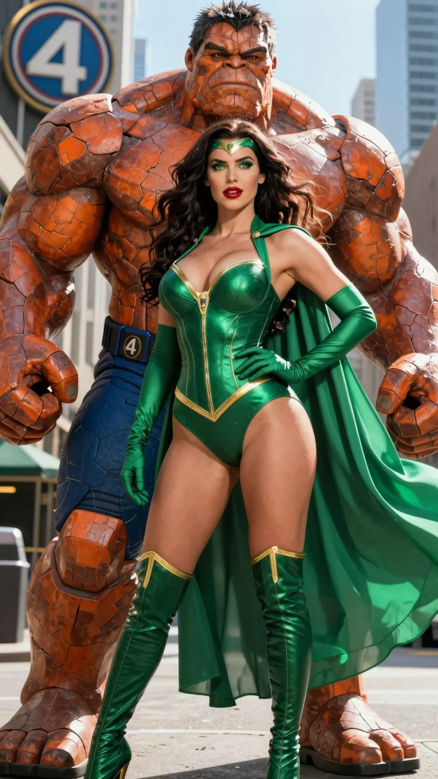 Voluptuous Emerald Siren & Rock Titan Duo