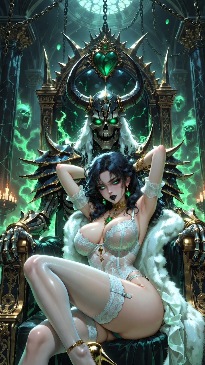 Seductress Claims the Necromancer Lich Throne