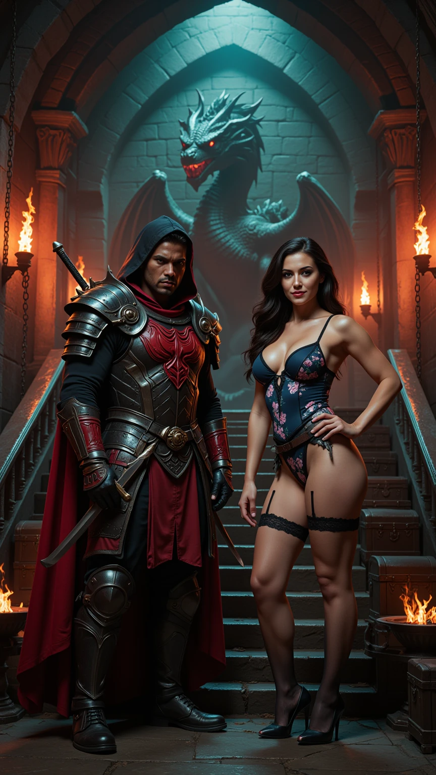 Dragon Shadow & Crimson Lace – Dungeon Dominion