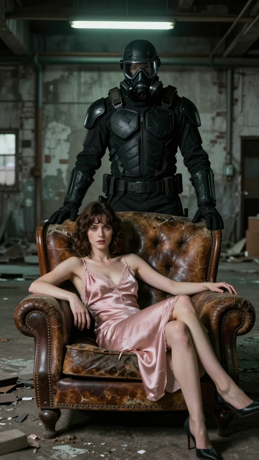 Captured Elegance in Industrial Shadow and Control