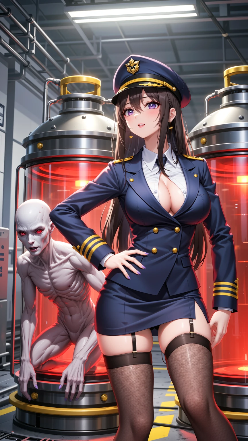 Commanding Officer and Contained Creature Laboratory Encounter