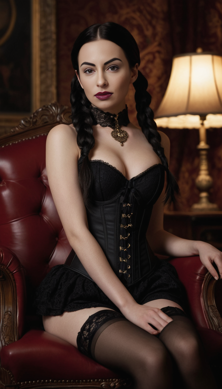 Gothic Elegance – Dark Romance in Victorian Interiors