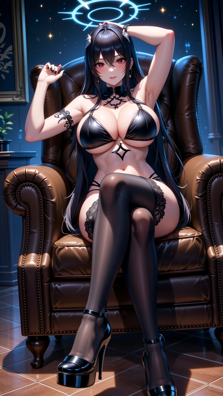 Midnight Throne – Latex Occult Seductress Awakens