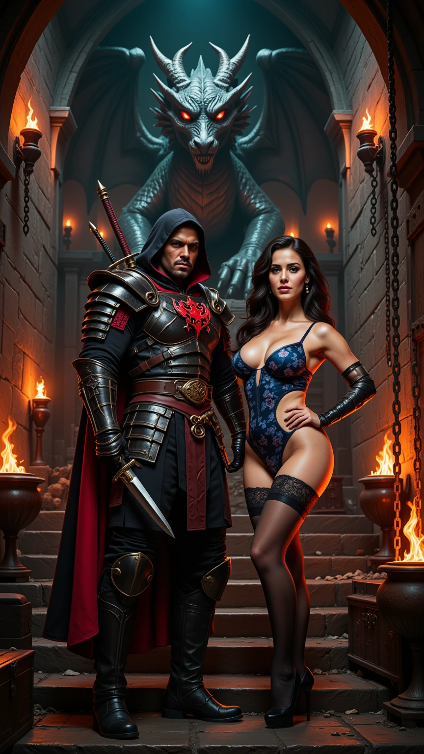 Dragon Shadow & Crimson Lace – Dungeon Dominion