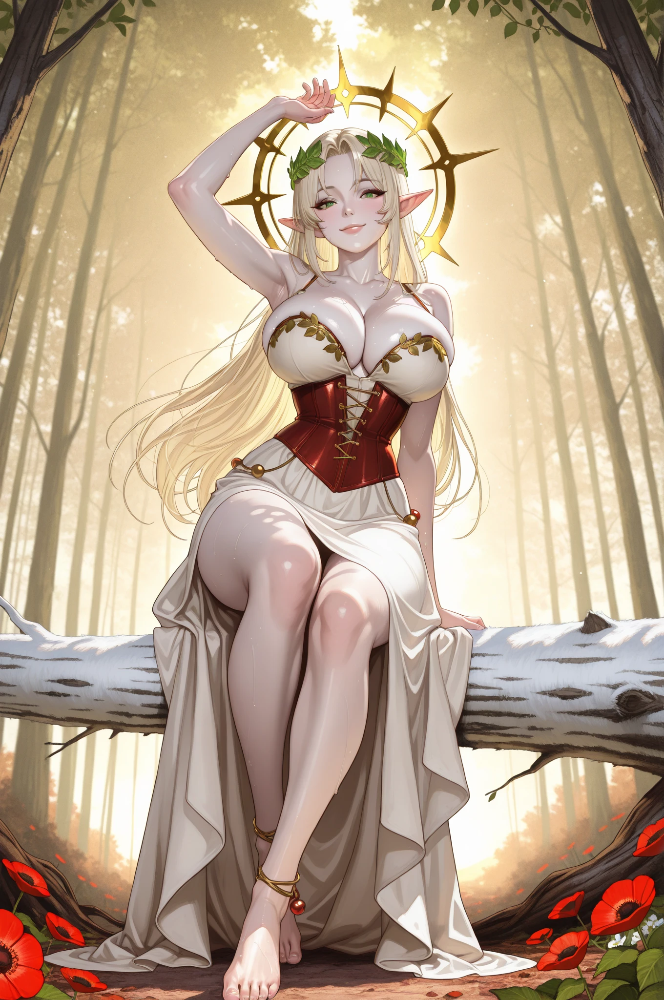 Elven Beauty Lures in Enchanted Birch Grove