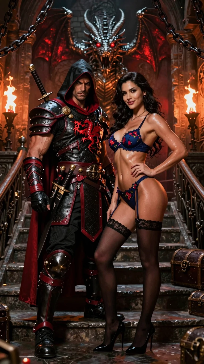 Dragon Shadow & Crimson Lace – Dungeon Dominion