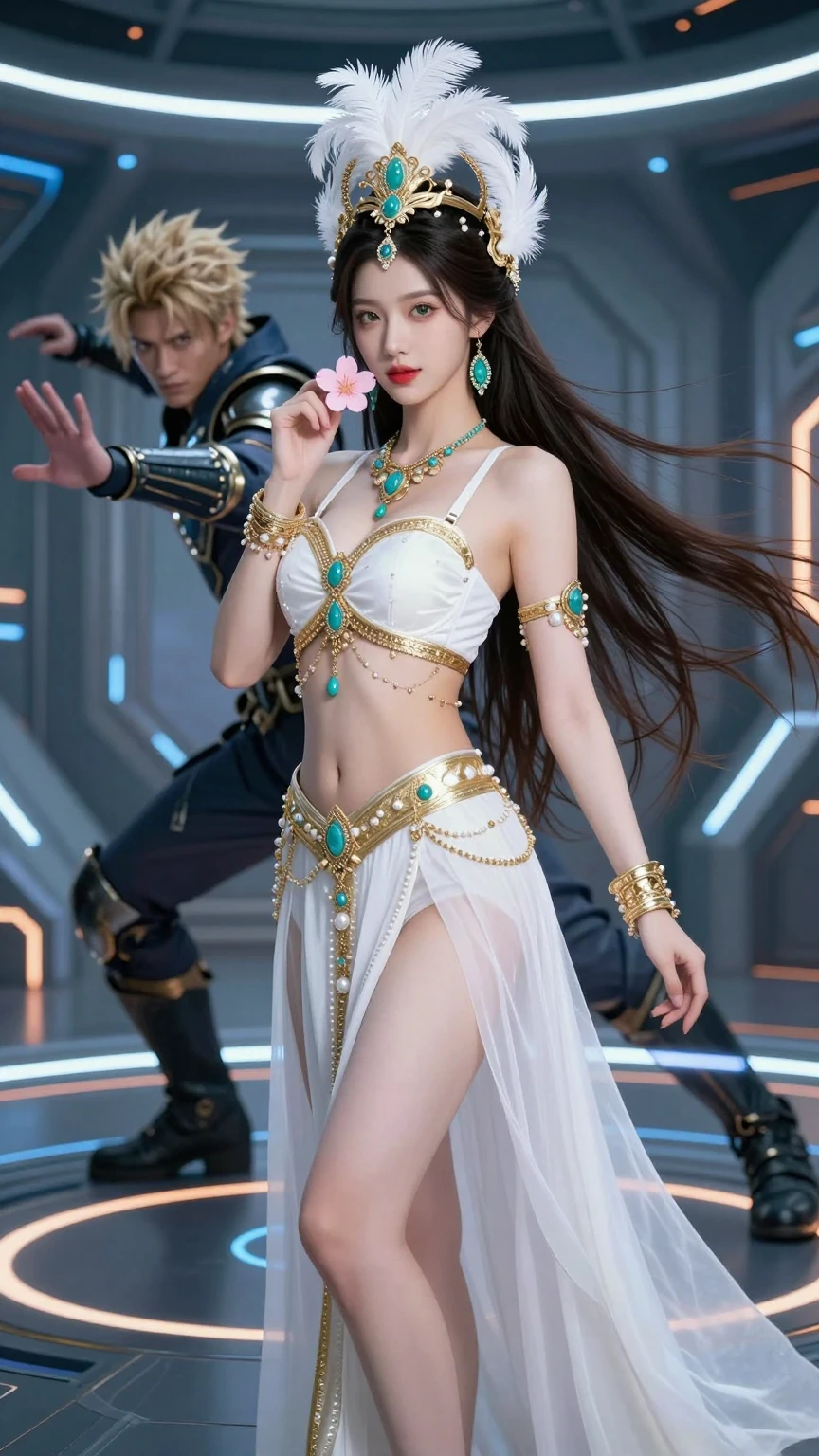 Futuristic Belly Dancer and Warrior