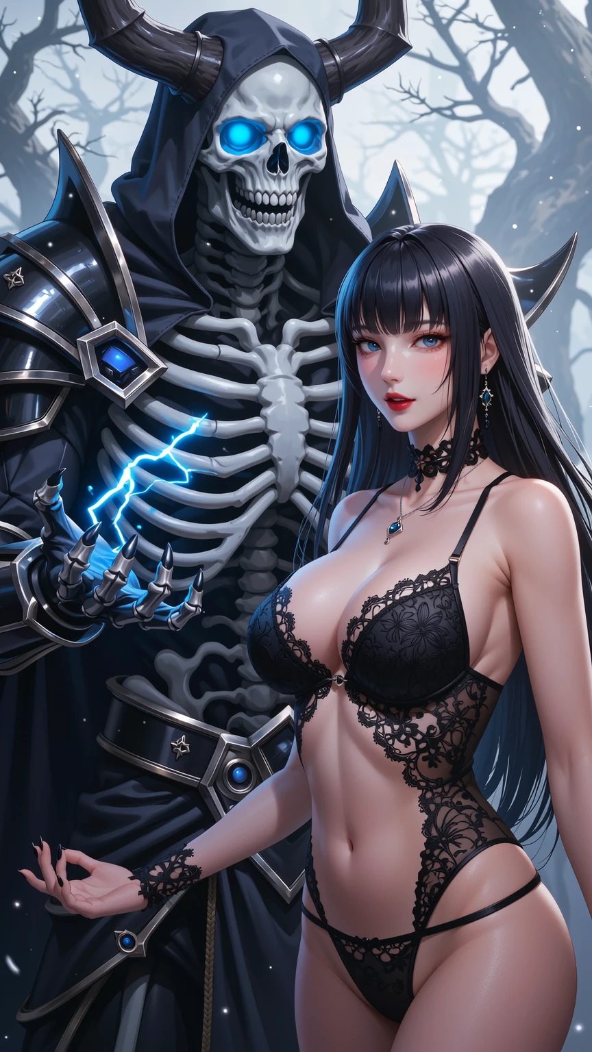 Dark Enchantress Bound to the Arcane Reaper