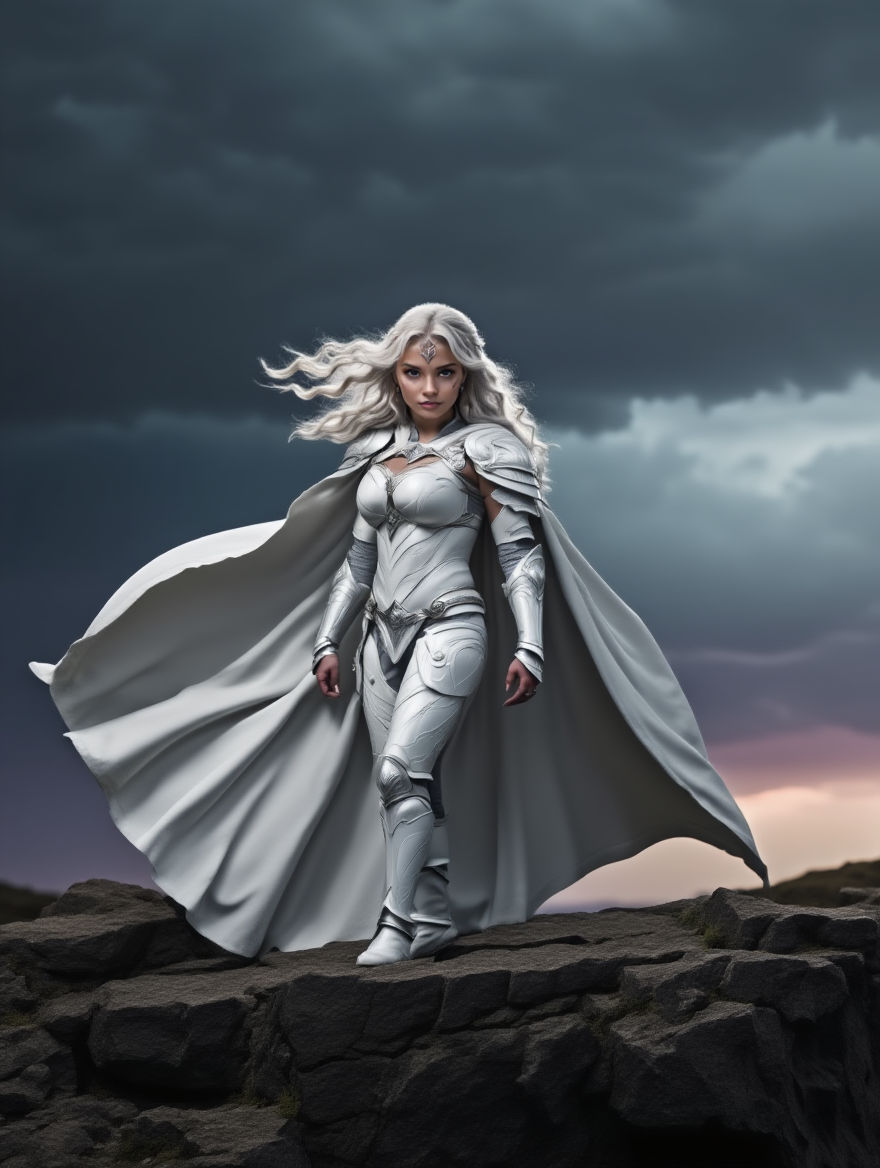 Silver Valkyrie and the Guardians of White Tigers