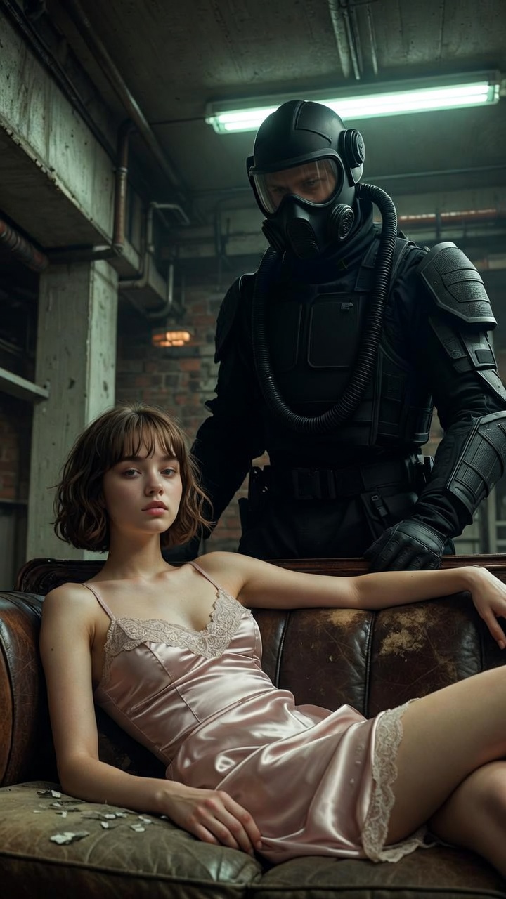 Captured Elegance in Industrial Shadow and Control